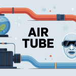 illustration air tube aquarium industriel médical