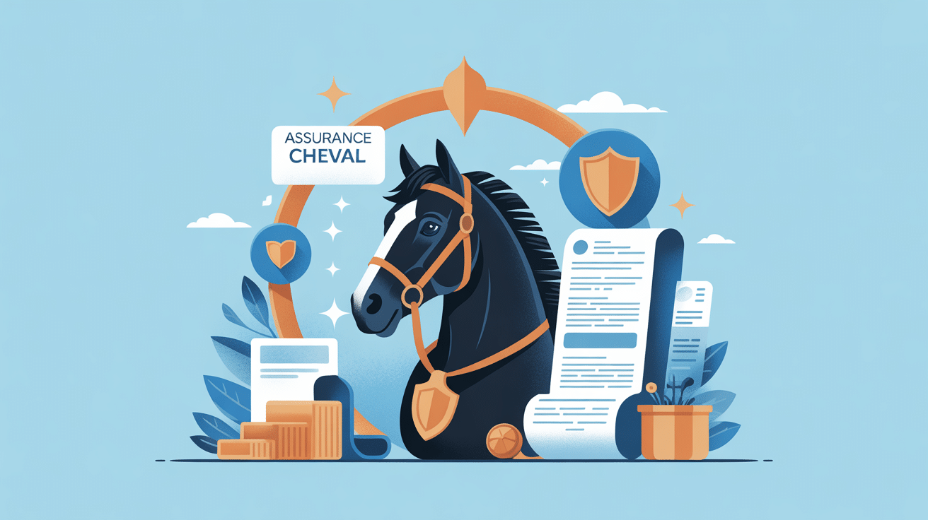 assurance cheval prix illustration protection visuelle
