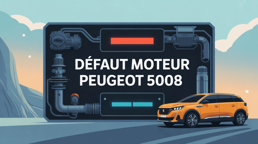 defaut moteur 5008 alerte sur tableau de bord