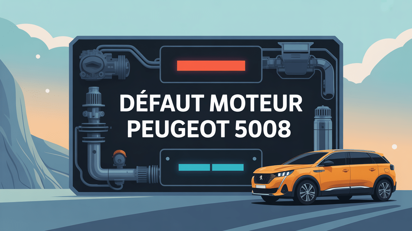 defaut moteur 5008 alerte sur tableau de bord