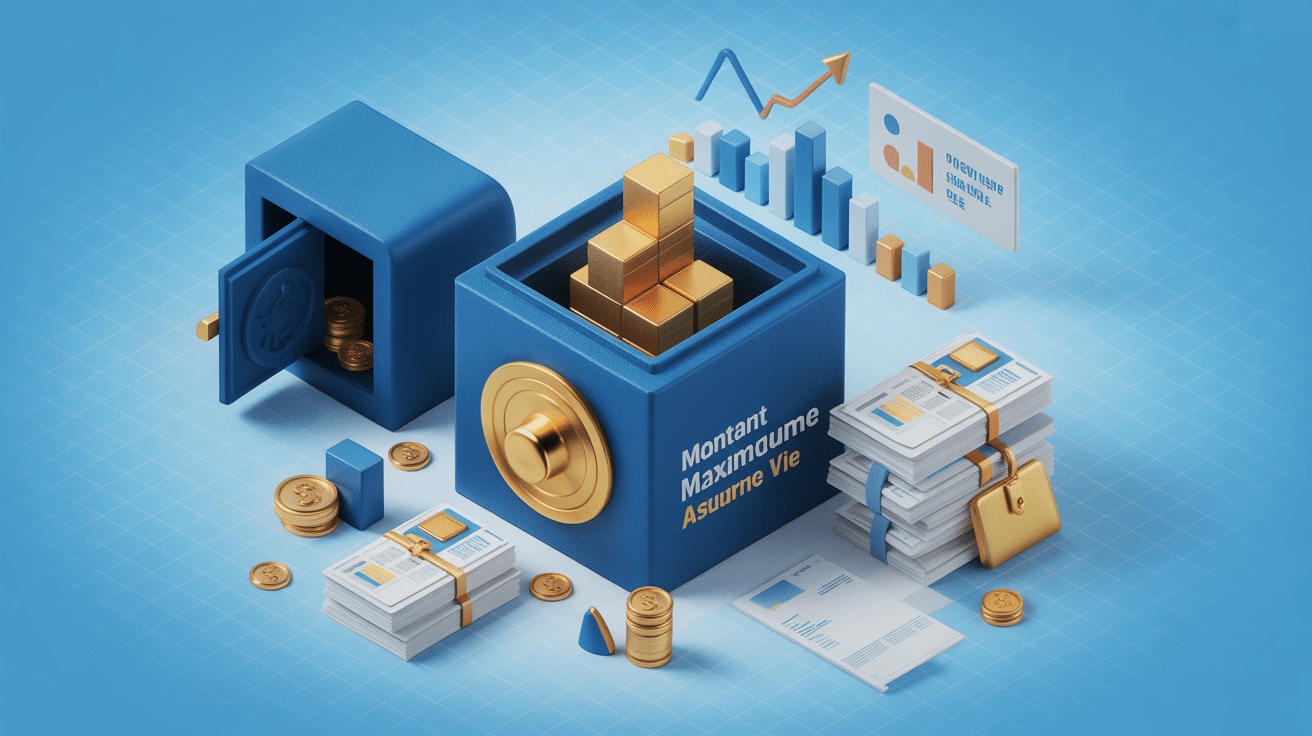 visuel optimisation du montant maximum d'une assurance vie