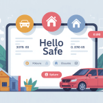 illustration hello safe comparateur assurances