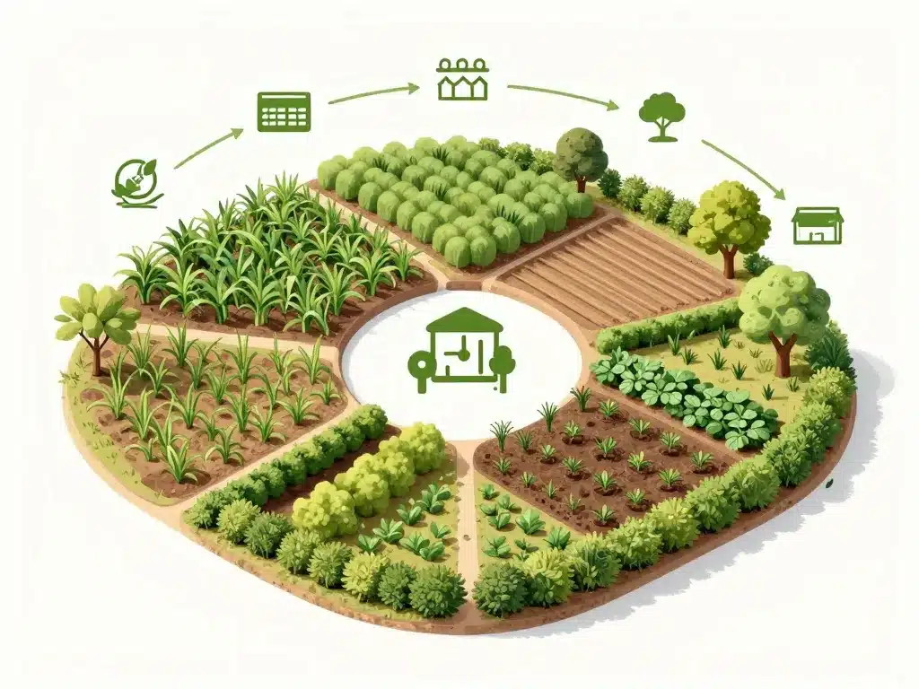 Diagramme Inalterra pratiques agroécologiques et traçabilité