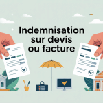 indemnisation sur devis ou facture visuel choix assurance