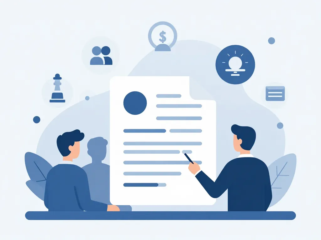 illustration éditoriale modèle déclaration circonstanciée gratuit sur bureau