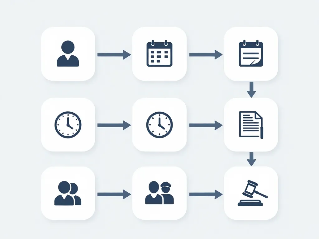 diagramme conceptuel étapes modèle déclaration circonstanciée gratuit