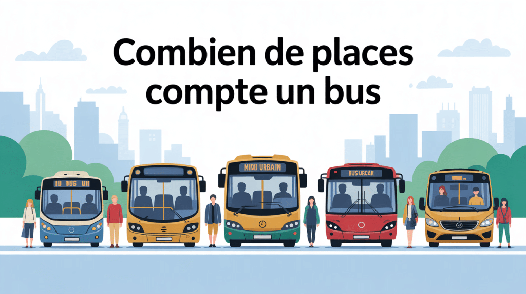 image types de bus nombre de place dans un bus