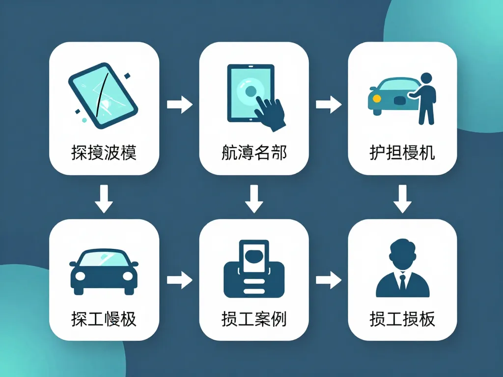 Passage expert pour bris de glace processus expertise