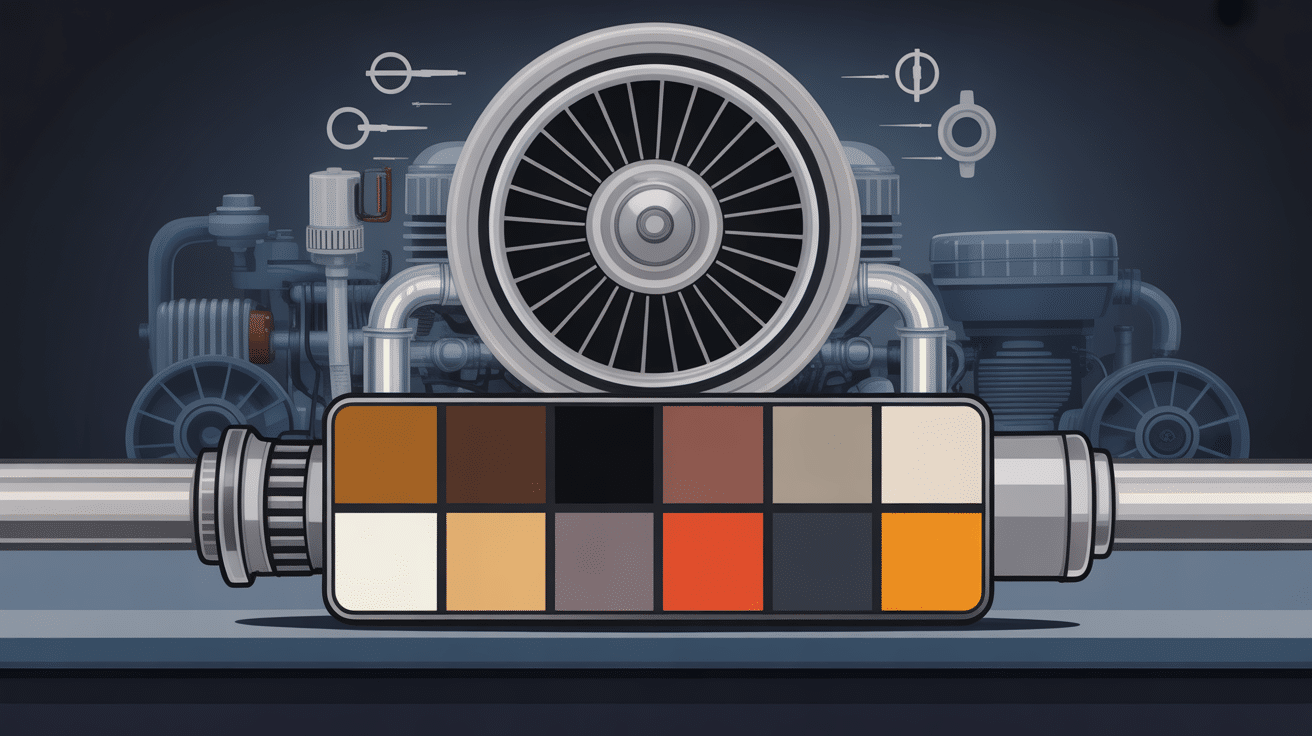 Illustration lecture couleur bougie pour réglage carbu