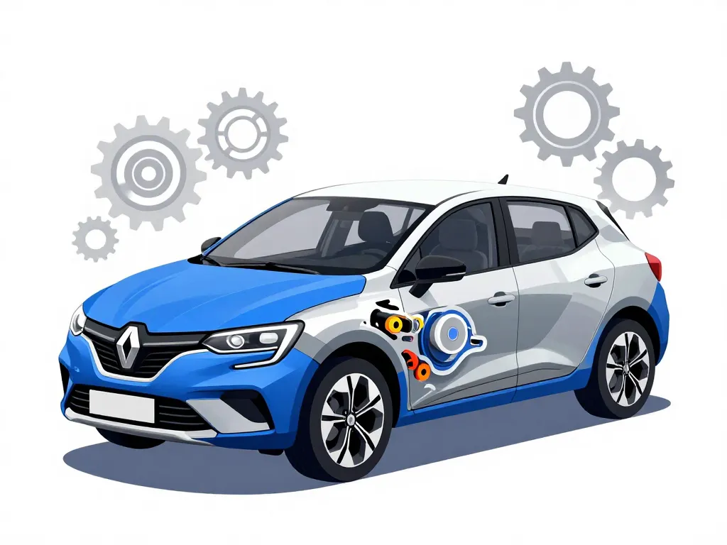 schéma renault 1525f3 identification composant