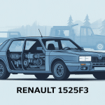 illustration renault 1525f3 pièce automobile technique