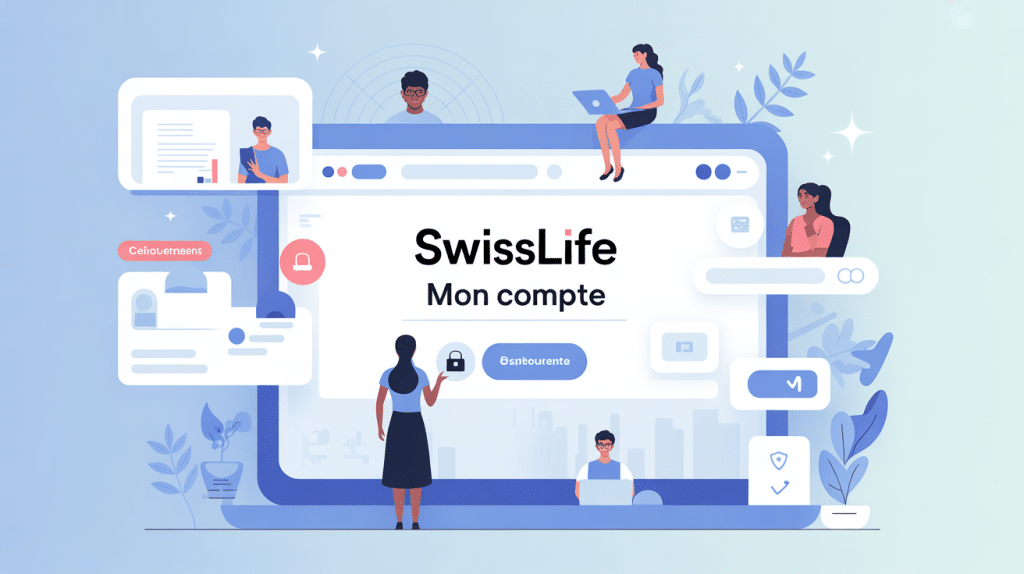 SwissLife mon compte illustration sécurité gestion en ligne