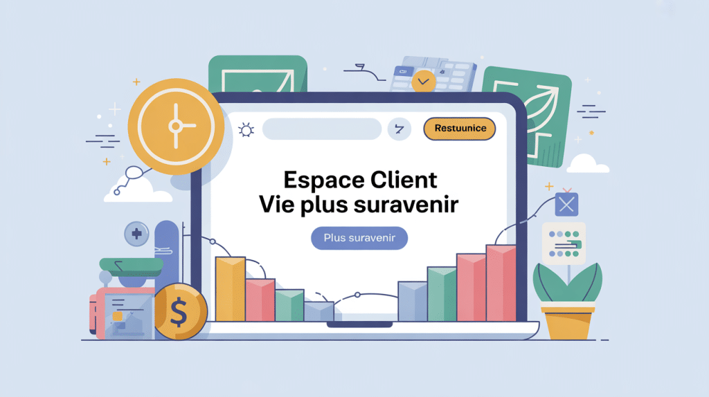 vie plus suravenir espace client illustration interface