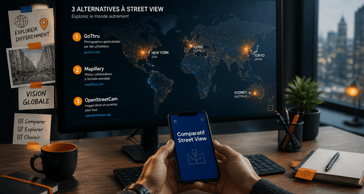 alternatives streetview carte interactive smartphone