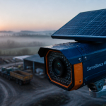 Caméra 4G solaire installée sur site isolé