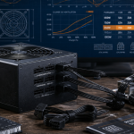 Comparateur alimentation PC, bloc d’alimentation sur bureau