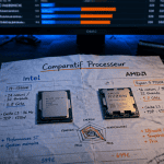 comparatif processeur AMD Intel fiche technique