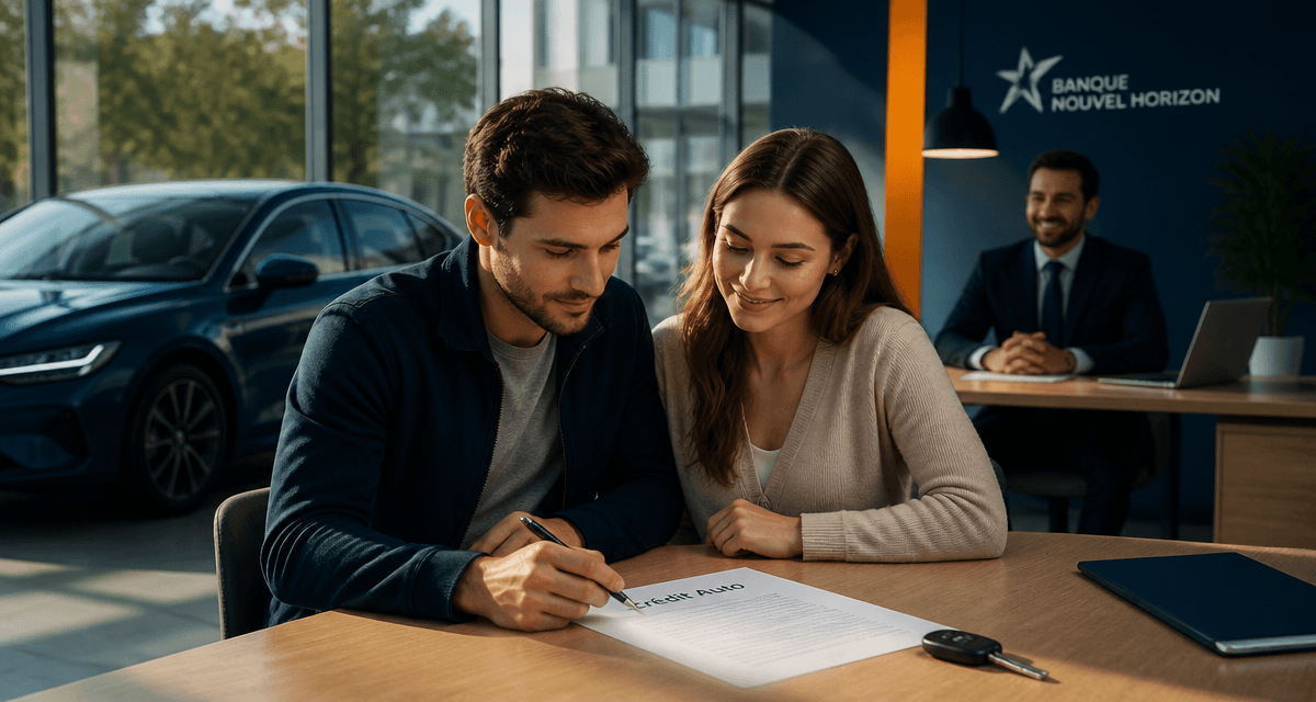 credit auto la poste couple contrat