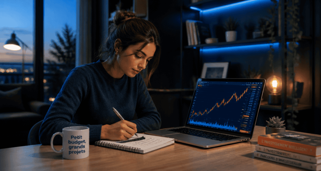 Investir en bourse petit budget jeune investisseuse