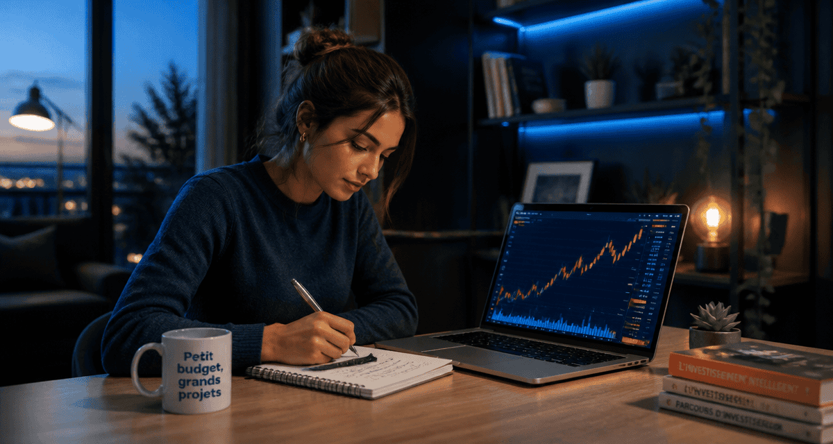 Investir en bourse petit budget jeune investisseuse