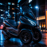 meilleur scooter 3 roues stationné en ville