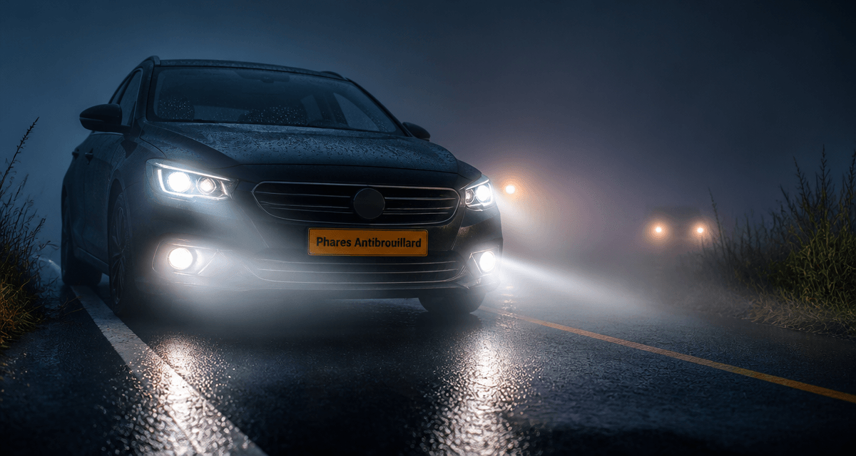 phare antibrouillard voiture brouillard