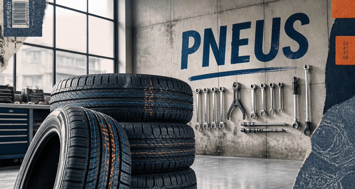 Pneux pneus pile atelier auto moderne
