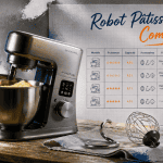 robot pâtissier comparatif bol inox accessoires