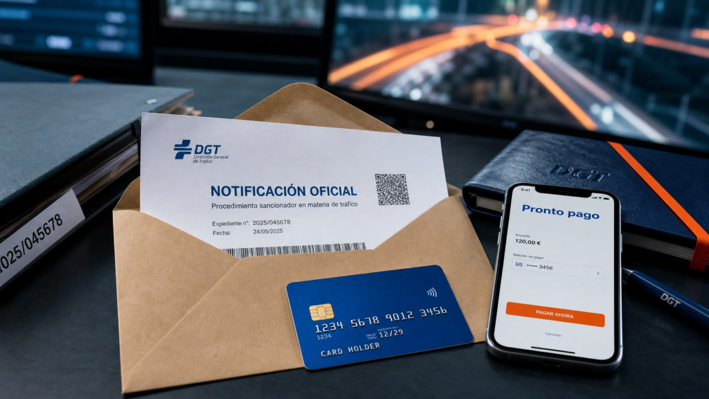 Amende en espagne pour un français : 50% de réduction, procédure de paiement