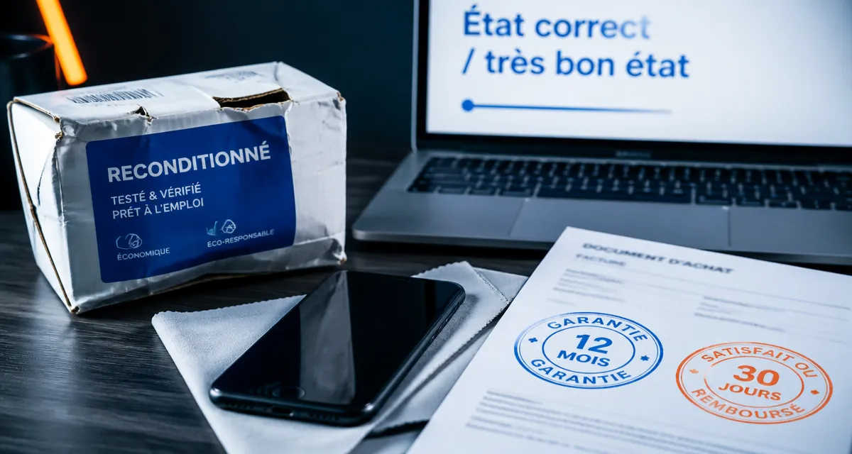 Back Market fiable : garanties 12 mois et 30 jours