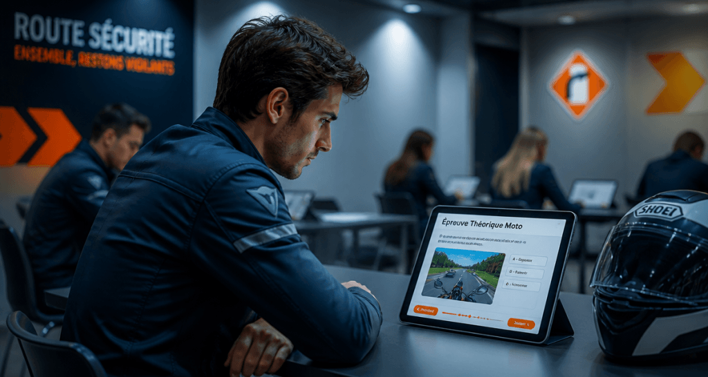 doit on repasser le code pour le permis moto candidat examen