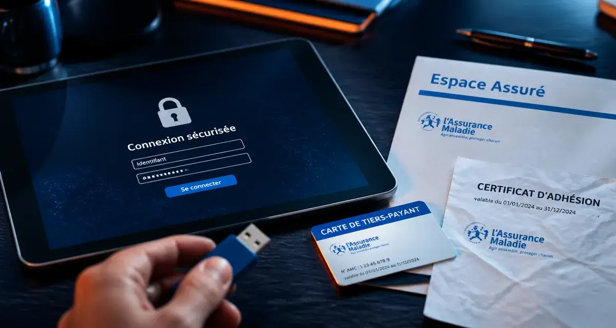 Entoria mon compte : connexion Espace Assuré avec cadenas