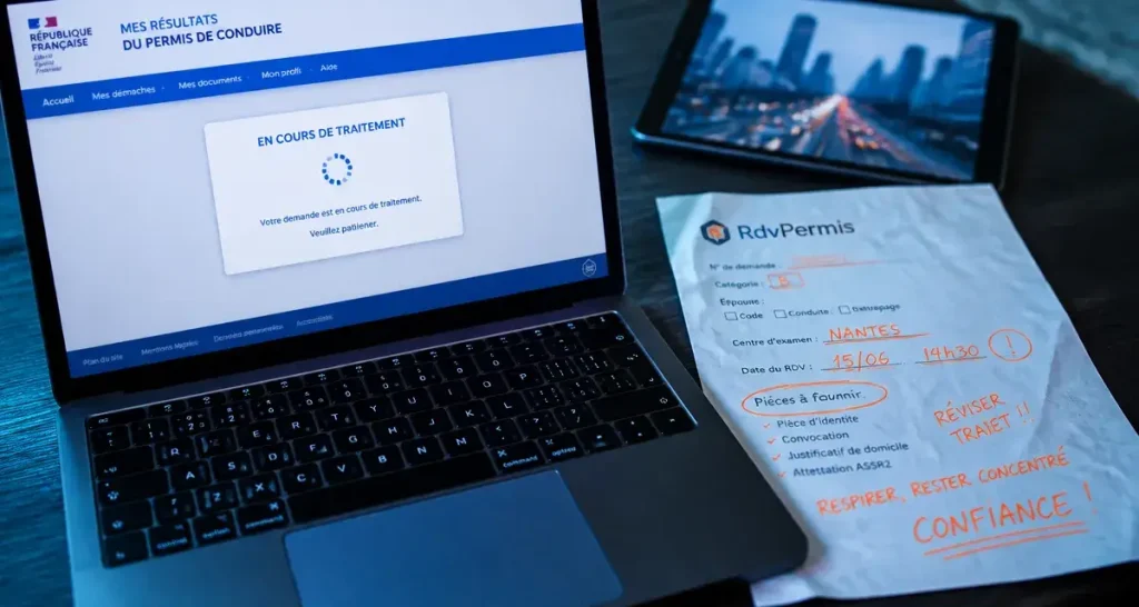 Résultats permis : est ce que les resultat du permis sortent a minuit ?