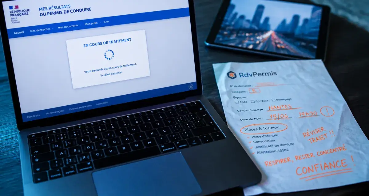 Résultats permis : est ce que les resultat du permis sortent a minuit ?