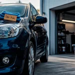 Interdiction de laver sa voiture chez soi : voiture et microfibres, bac vide, pas de lavage au jet.
