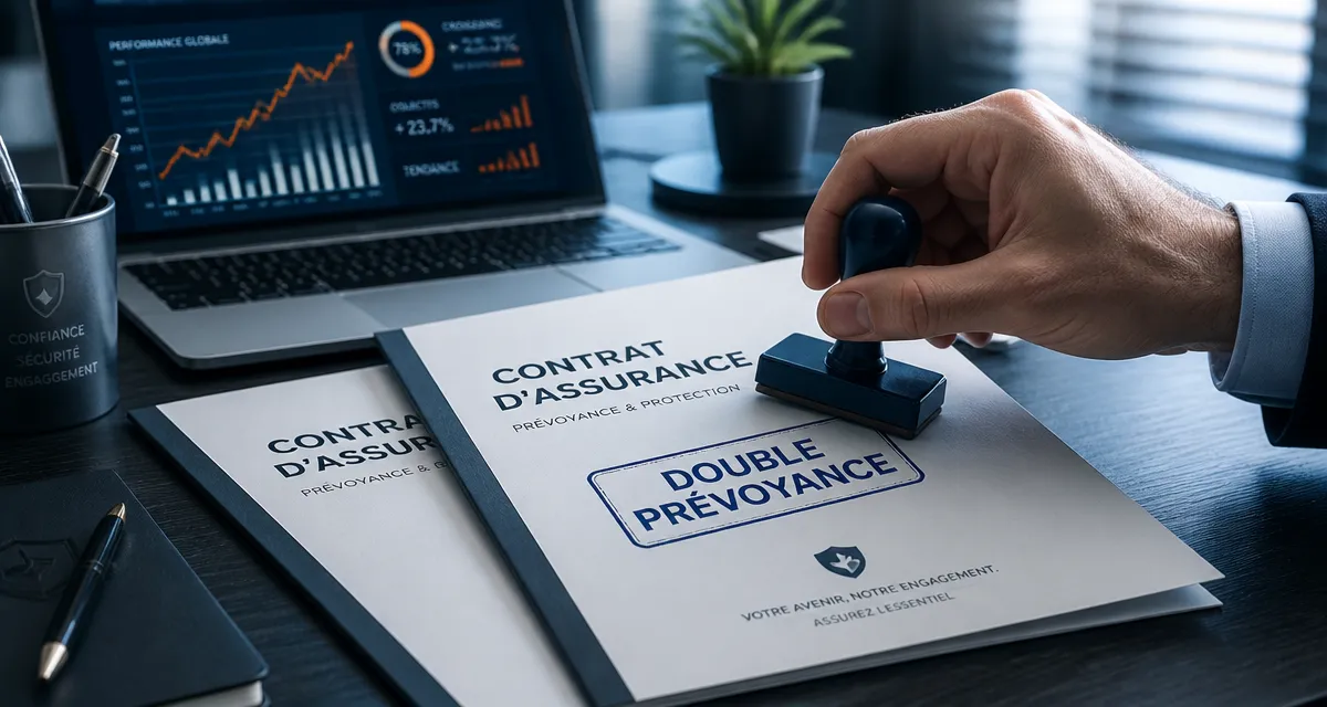 peut on avoir 2 assurance maintien de salaire contrat double prevoyance