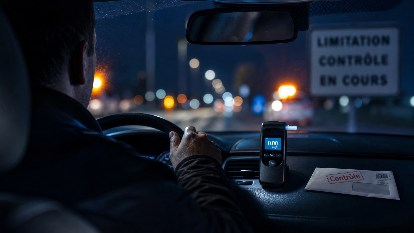 Alcool au volant sanctions : 0,5 g/l et seuil 0,8 g/l, éthylomètre