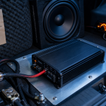 Ampli pour caisson de basse voiture classe D, RMS, réglages et câblage