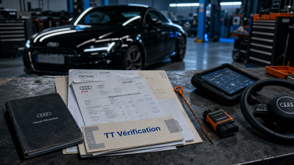 Audi TT modèle à éviter : contrôle 2.0 TFSI 2007-2009 DSG avant achat d’occasion