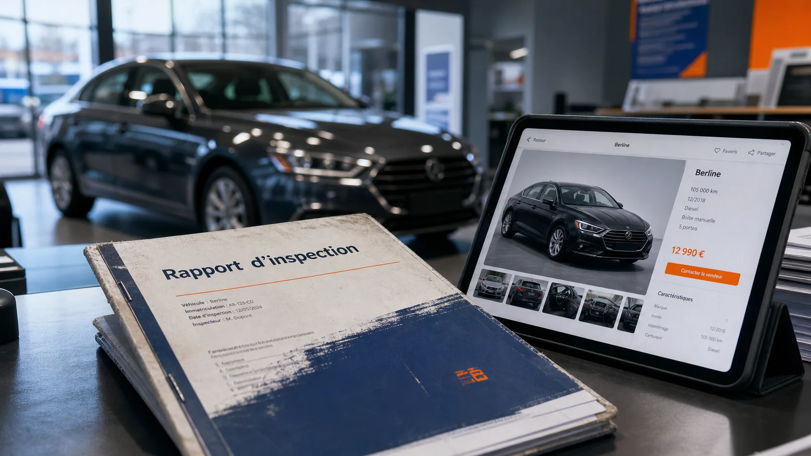 CapCar fonctionnement : rapport d’inspection auto en bureau