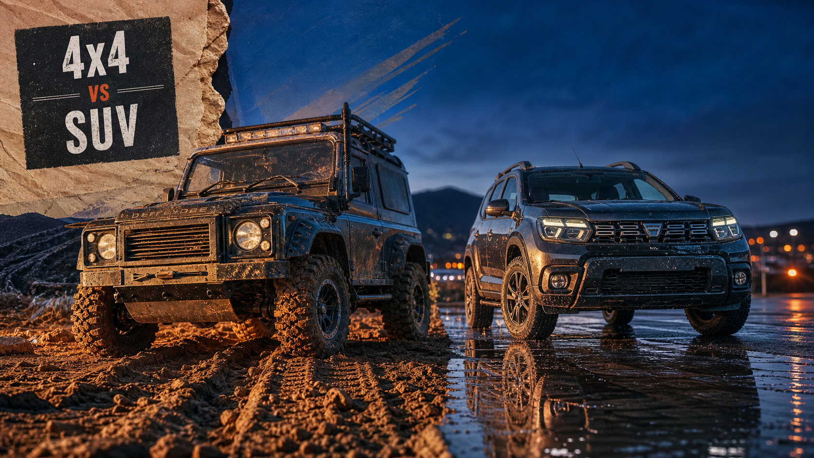 Différence entre 4x4 et SUV : franchissement et confort routier sur terrain mixte