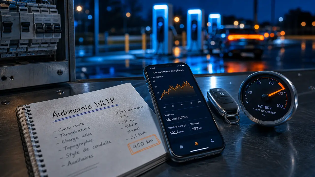 Tableau autonomie voiture électrique WLTP : choisir sans mauvaise surprise
