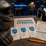 Assurance moto CFMOTO : casque intégral, gilet airbag et gants