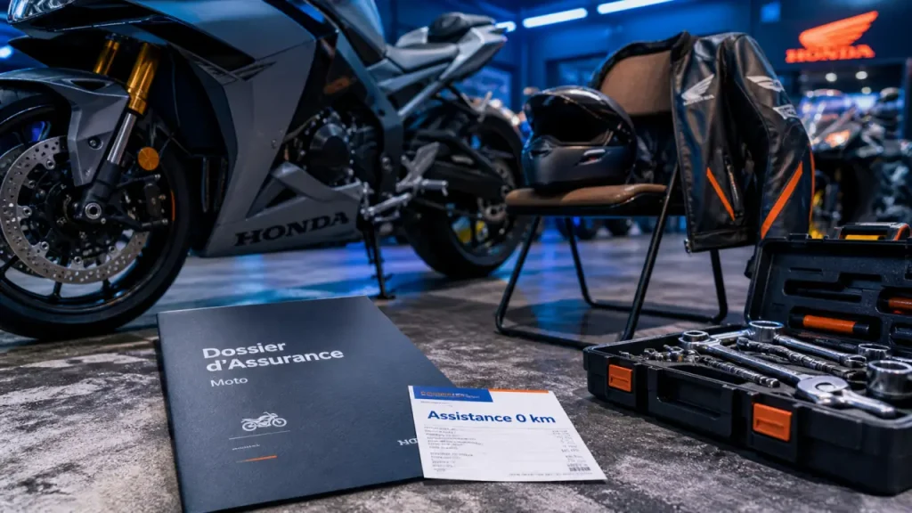 Assistance 0 km, franchise dégressive, équipements couverts : ce que vaut vraiment Honda Assurance