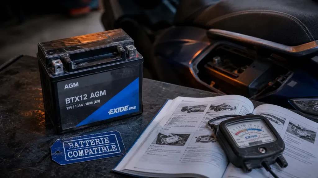Batterie moto Feu Vert : le bon choix se joue sur la compatibilité, la technologie et l’usage
