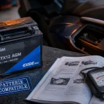 Batterie moto feu vert AGM compatible, cosses et manuel