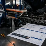 Feu vert forfait vidange : vidange et contrôle en atelier
