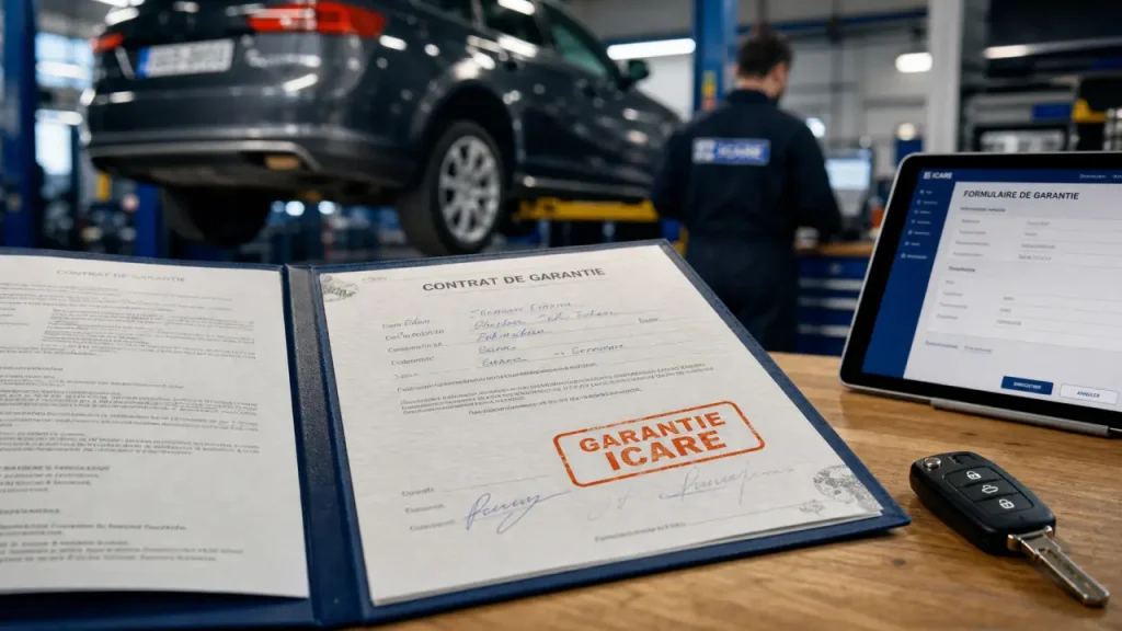 Icare garantie voiture : ce qu’elle couvre, ce qu’elle exclut et comment vérifier l’éligibilité