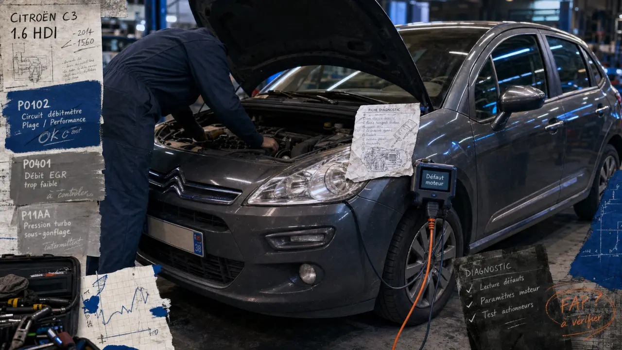 Message défaut moteur citroën c3 diesel : que faire, rouler ou s’arrêter ?