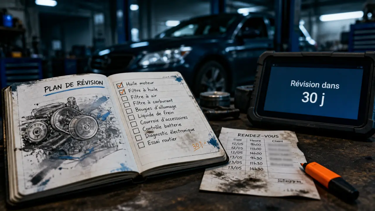 Quand faire revision voiture : échéance 15 000, 20 000 ou 30 000 km selon le moteur